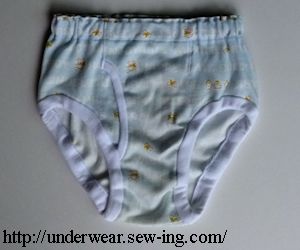 How to sew DIY baby or toddler underwear –